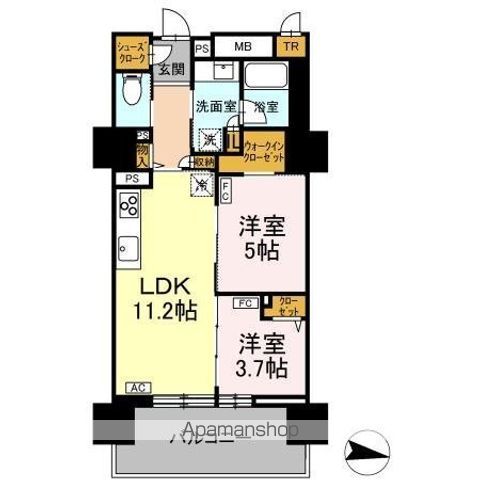 イニシアグラン札幌イーストの間取り写真