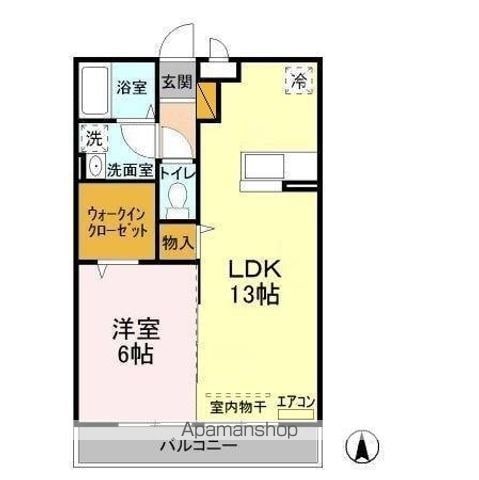 LARCHEの間取り写真