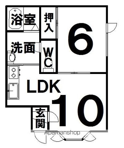 コーポA&Cの間取り写真