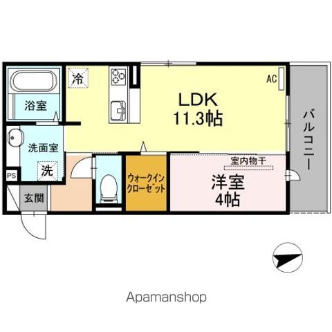 エディーハウスⅢの間取り