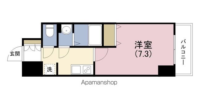 アプリーレ松屋町の間取り写真