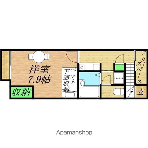 レオパレス春望の間取り写真