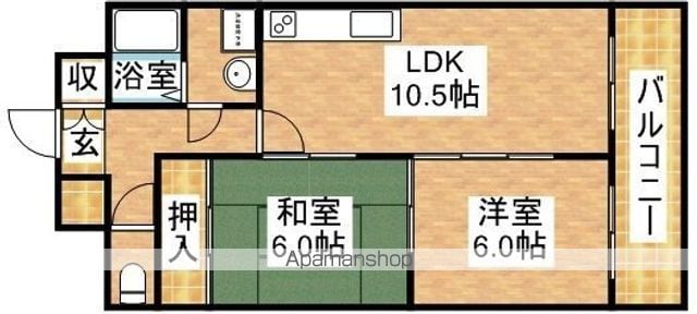 ディオサC.Sの間取り写真