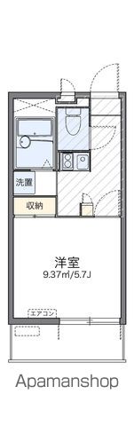 レオパレスオネスティⅤの間取り