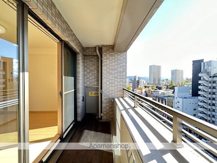 広島県広島市中区竹屋町[1LDK/44.65m2]のバルコニー