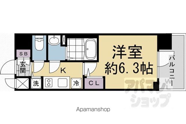 エスリード京都吉祥院ヴィーナの間取り写真