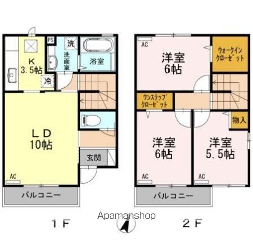デュオ C棟の間取り写真
