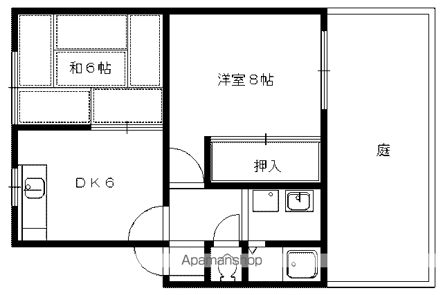 アルム法勝寺の間取り写真