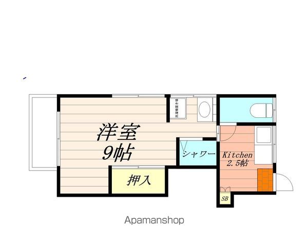 サンハイツの間取り