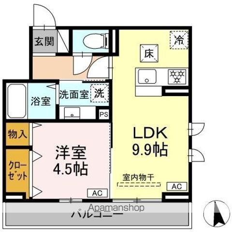 D’BLESS横濱岸根公園IIの間取り写真