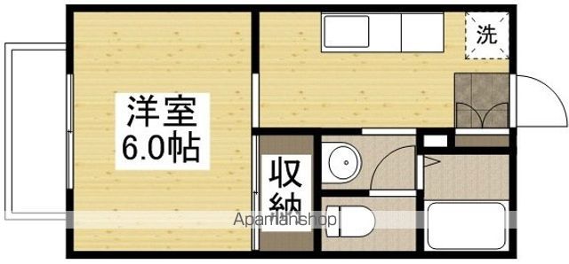 モデラート21 A棟の間取り写真