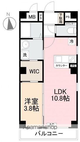 アパートメントSVの間取り写真