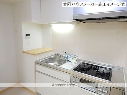 東京都昭島市緑町１丁目[1K/26.72m2]のキッチン