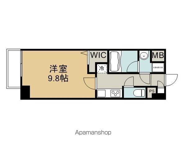 トレヴィ高岳の間取り写真