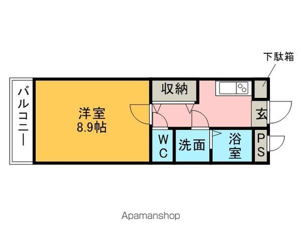 サンシアルザ長田の間取り写真