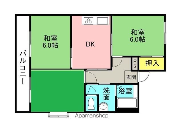 LEGAL MAISON津之江Iの間取り写真