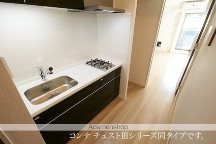 ヒカルサ甲府住吉　ノース[1K/27.02m2]のキッチン