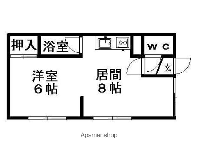 トークフラットの間取り写真