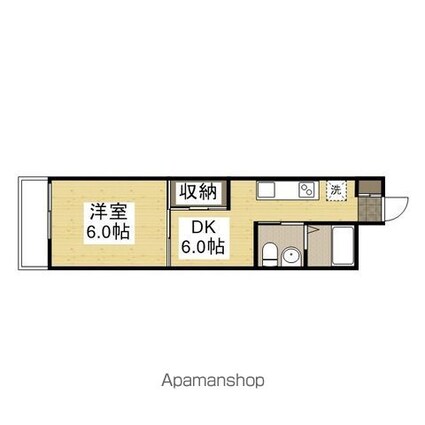 正岡ビル[1DK/31.27m2]の間取図