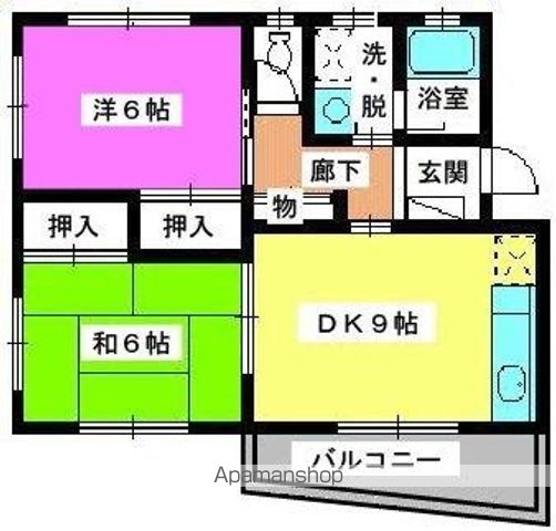 レジデンス沖の間取り写真