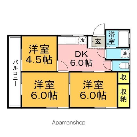 ユーコーポの間取り写真