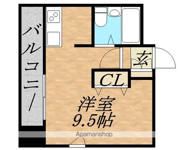 パールタウン大通の間取り写真
