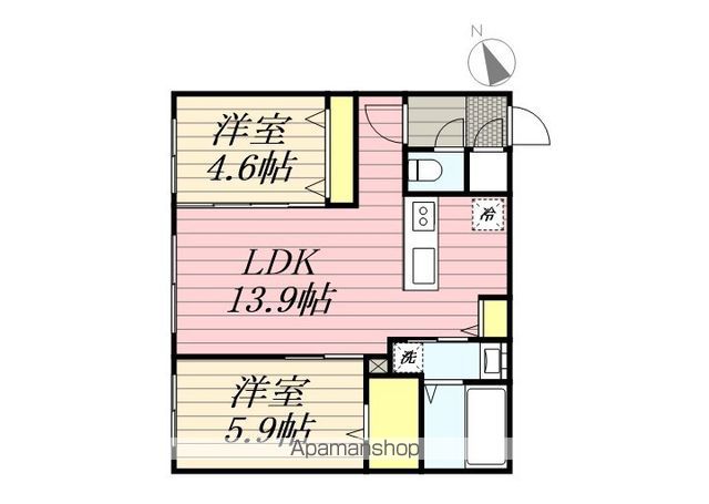 SーRESIDENCE琴似IIの間取り写真