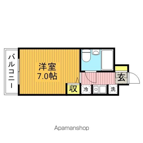 コスモプレイス蕨の間取り写真