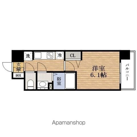 PRESSANCE大国町ブライスの間取り写真
