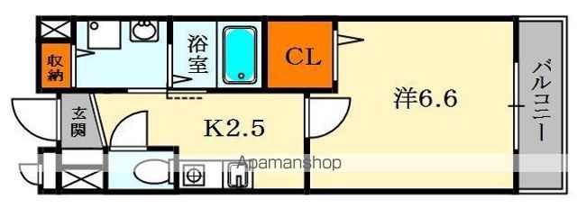 カーサポポラーレの間取り写真