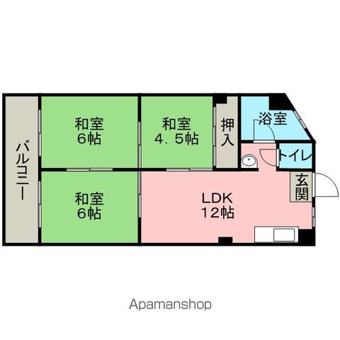第2協和コーポの間取り写真