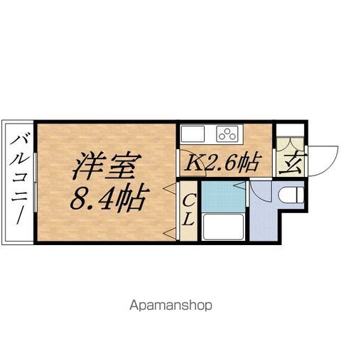 レジディア北三条の間取り写真