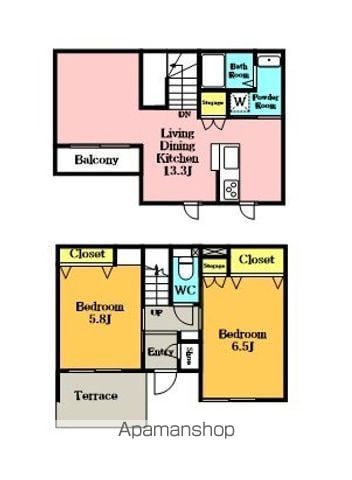 CASA MICHIの間取り写真