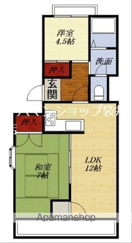 国府台レジデンの間取り写真