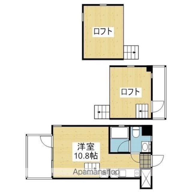 ＬＩＢＲＥ悠[1R/22.7m2]の間取図