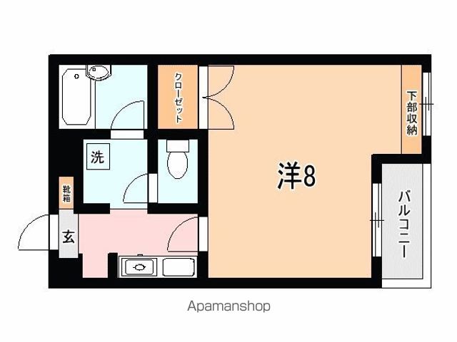 瀬戸マンションの間取り写真