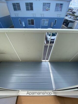 リーヴメゾン北館　Ｃ[2LDK/65.53m2]のバルコニー