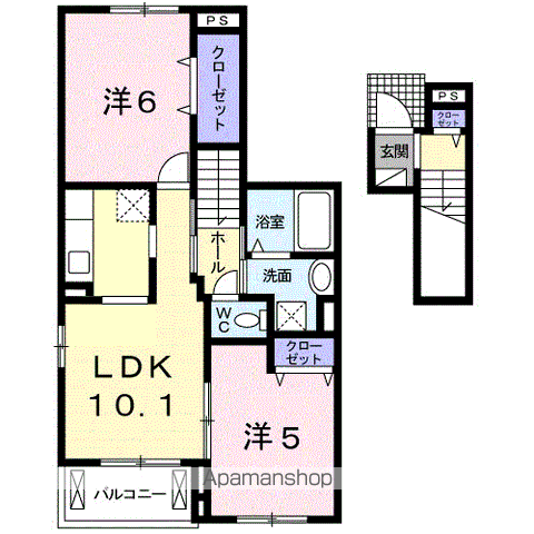 コンフォールの間取り