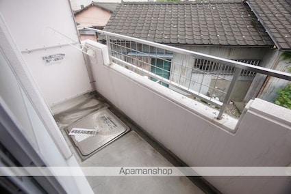 徳島県徳島市沖浜町北畑[1K/25.81m2]のバルコニー