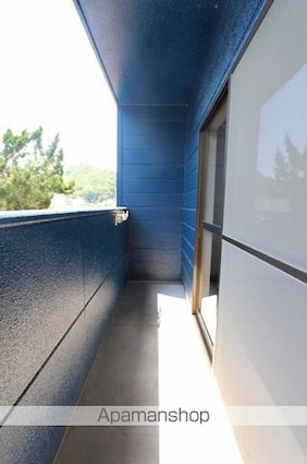 香川県高松市由良町[1K/26m2]のバルコニー