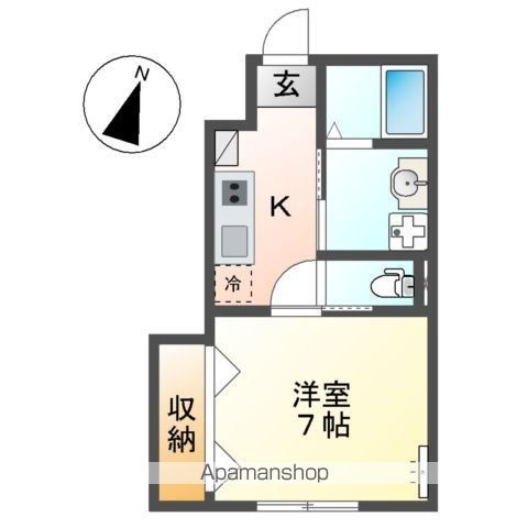 エクレールの間取り写真
