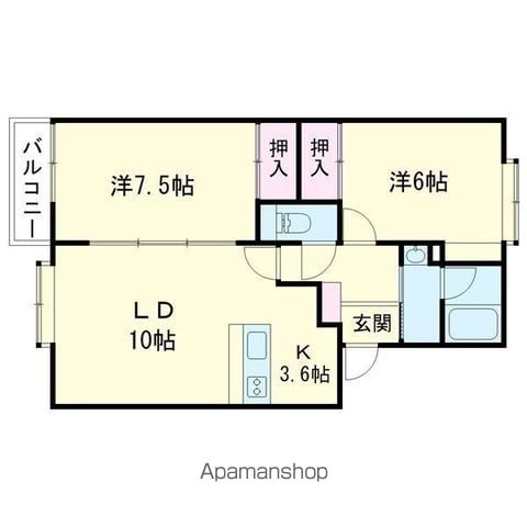 プレファシオの間取り写真
