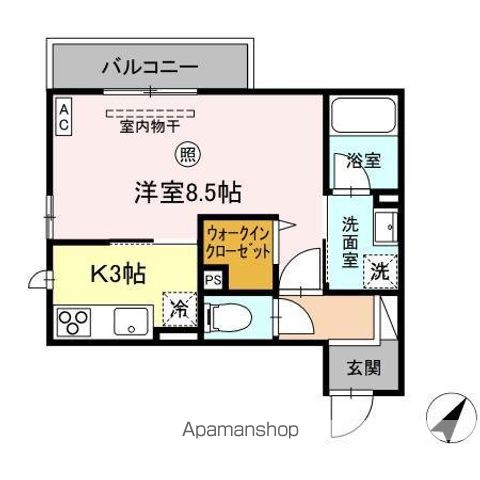 サンライズの間取り写真