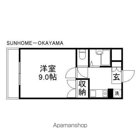 桂マンションIIの間取り写真