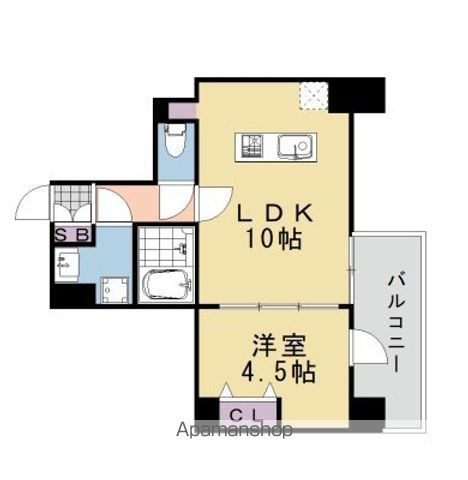 クローナコート烏丸御池の間取り写真
