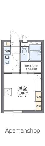 レオパレスイーストKIIIの間取り写真