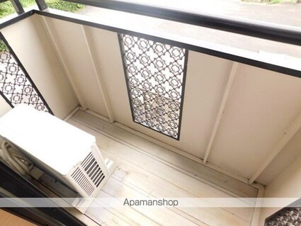 シャレード連島[1R/26.71m2]のバルコニー