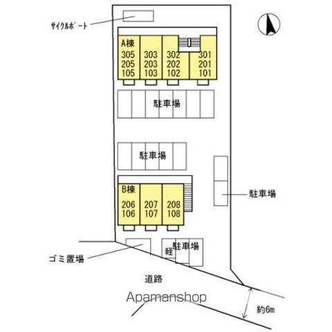 レクルスコート　Ａ棟 305 ｜ 福岡県久留米市宮ノ陣４丁目11-41（賃貸アパート1K・3階・26.93㎡） その28