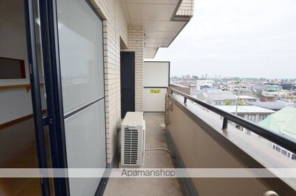 マリオン開成山公園[3LDK/70.66m2]のバルコニー