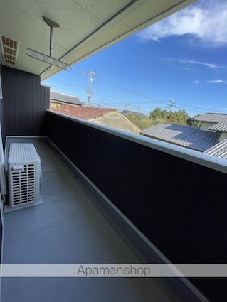 和歌山県御坊市島[2LDK/59.29m2]のバルコニー